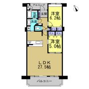 キャッスルハイツ東浦Ⅱの間取り画像