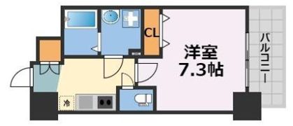 ファーストフィオーレ九条Ⅲの間取り画像