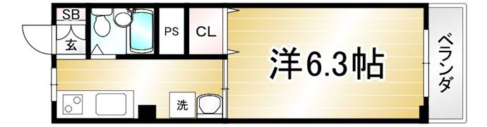 コーポヒラナカの間取り画像