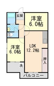 甲南メゾン本山の間取り画像