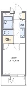 レオパレスタウンコートの間取り画像