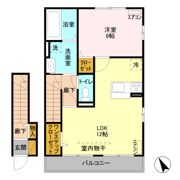 プルミエカーム Ⅱの間取り画像