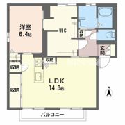 クレールJ 1棟の間取り画像