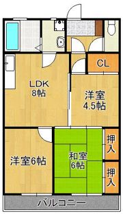 アルテハイム大手町の間取り画像