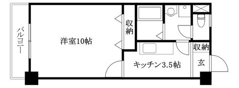 フォルテ小坂の間取り画像