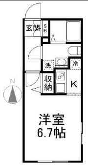 Branche中野富士見町の間取り画像