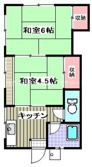 常盤荘の間取り画像