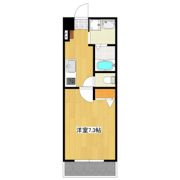 ミレネール中原Aの間取り画像