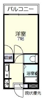 グリーンヒルズの間取り画像
