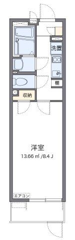 クレイノTAISEIの間取り画像