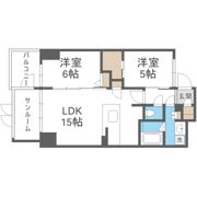 S-RESIDENCE谷町六丁目aloの間取り画像