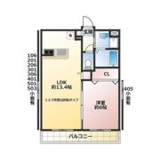 アリエッタの間取り画像