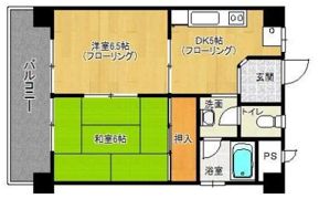 菅北ハイツの間取り画像