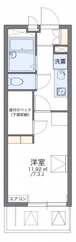 レオパレス伸光の間取り画像