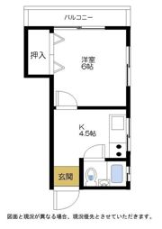 シャルル滝頭の間取り画像