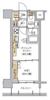 リビオメゾン芝浦の間取り画像