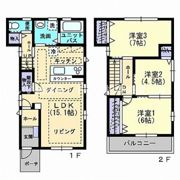 Villa Nakabuの間取り画像