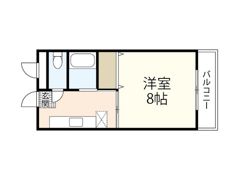 己斐西ハイムの間取り画像