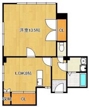 ルナソル片野の間取り画像