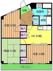 ドミールヒノデKANAMORIの間取り画像