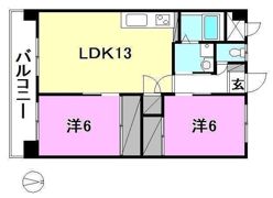 サンシャイン緑町の間取り画像