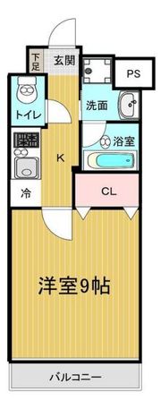 エスト東古松の間取り画像