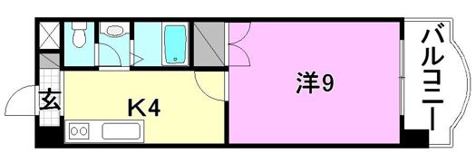 ロイヤルアネックス宮西の間取り画像