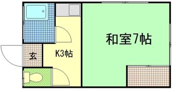 横田ハウスの間取り画像