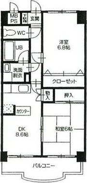 ウィステリア－1の間取り画像