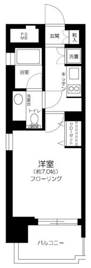 アクロス目黒の間取り画像