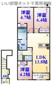 Le Lien（ル リアン）の間取り画像
