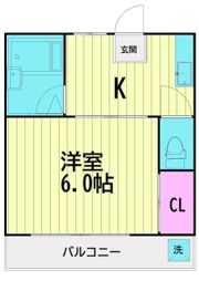 ミロクハイツⅡの間取り画像