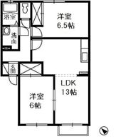 パルクプレッソBの間取り画像