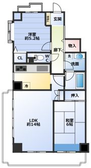 メイプルコート大宮の間取り画像