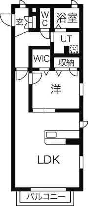 Promenade唐山(プロムナードカラヤマ)の間取り画像