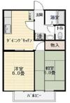 ハイツ八幡山の間取り画像