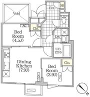 BRICK RESIDENCE 目黒本町の間取り画像