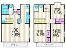 八雲テラスハウスの間取り画像