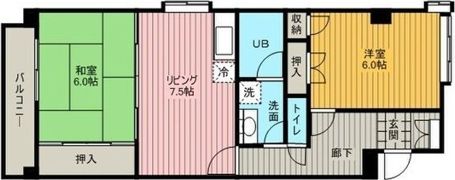 サンエステート浅井の間取り画像