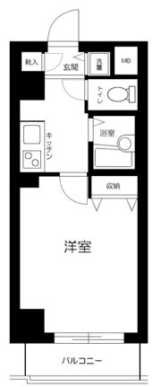パークウェル東中野の間取り画像