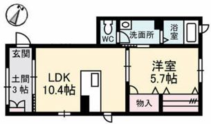 ドミール東雲の間取り画像