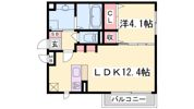ディアコート住吉本町の間取り画像
