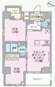 ARKMARK成増の間取り画像