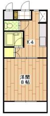 マンションレイクビューの間取り画像