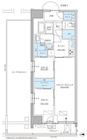 パークアクシス品川天王洲アイルの間取り画像