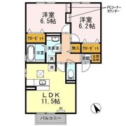 グラシアスⅢの間取り画像
