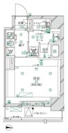 クレイシア江戸川橋レーヴの間取り画像