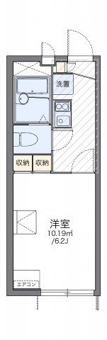 レオパレス広貴Eの間取り画像