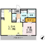 ブルーノ千代田の間取り画像