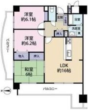 ルシエル山科森野町二番館の間取り画像